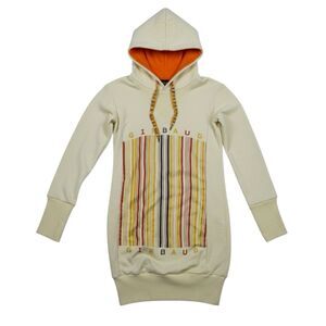 Marithé + François Girbaud Hooded Sweatshirt Dress Size Medium